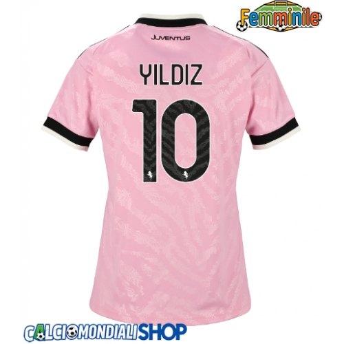 Maglie da calcio Juventus Kenan Yildiz #10 Seconda Maglia Femminile 2026-27 Manica Corta